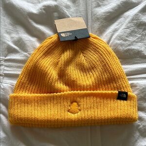 The North Face Yellow Beanie